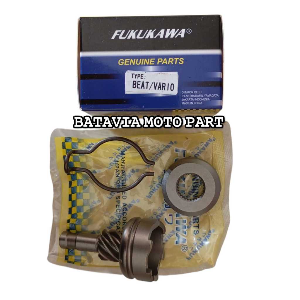 GIGI PINION FUKUKAWA VARIO 110 KARBURATOR BEAT KARBU PINION GIR STATER SCOOPY KARBURATOR SPACY KARBU