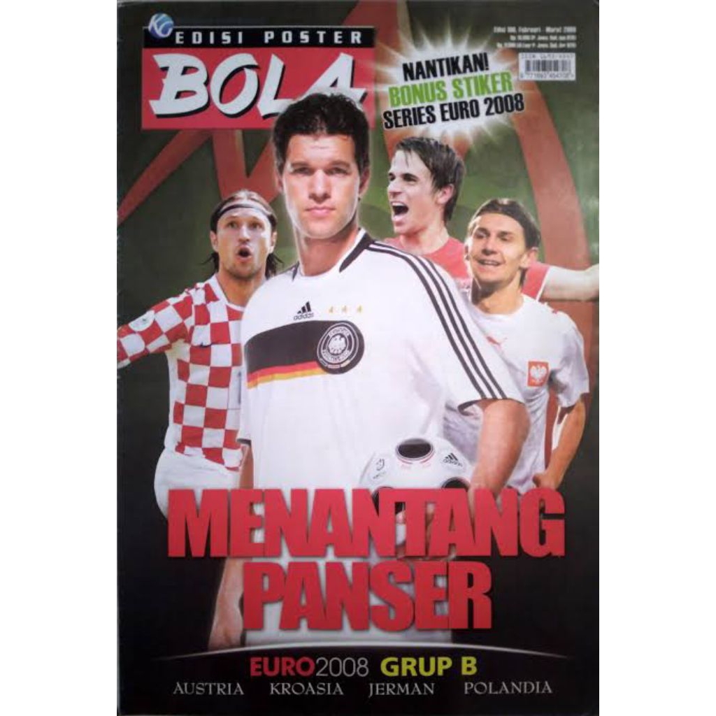 BOLA EDISI POSTER EURO 2008