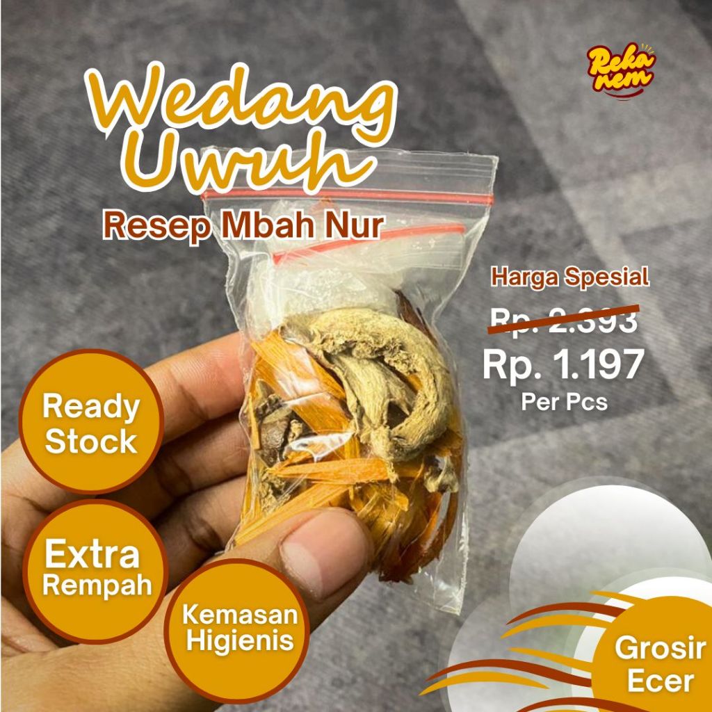 [GROSIR ECERAN] Wedang Uwuh Komplit MINUMAN TRADISIONAL Daun Herbal Instan