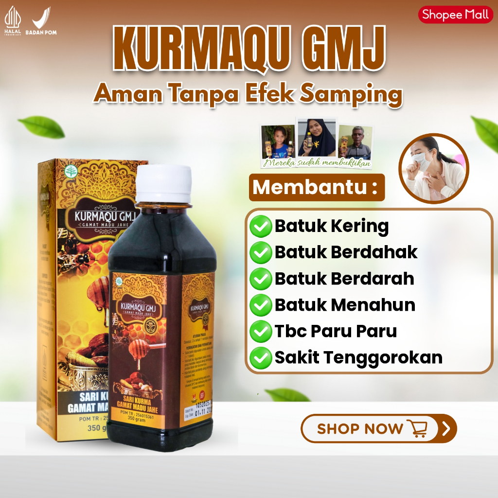 Kurmaqu GMJ Atasi Batuk Berdahak Batuk Menahun Batuk Kering Batuk Kering Sakit Tenggorokan