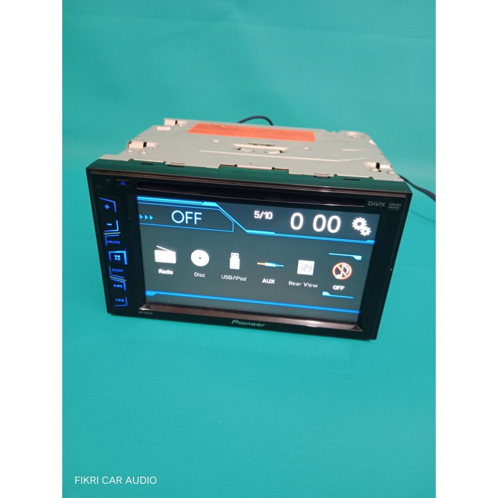 Head unit Doubledin PIONEER seri AVH-185DVD DVD USB RADIO Bekas Masih SEGEL