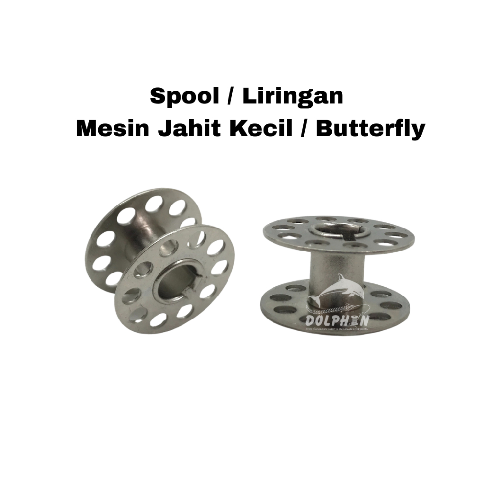 [5/10/50 PCS] Liringan BTF Mesin Jahit Klasik / Bobbin / Spool / Spul / Palet Benang