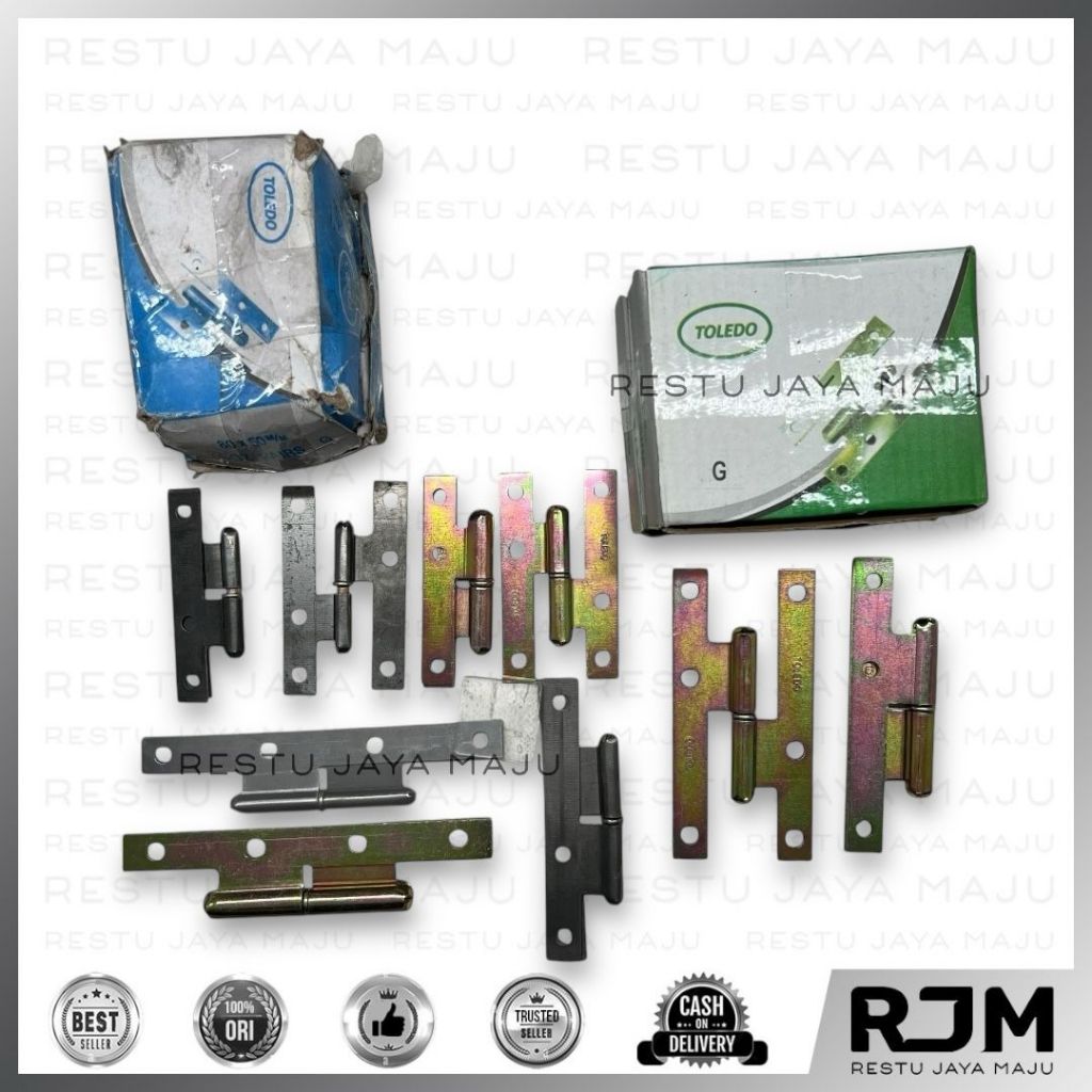 [12 set]  TOLEDO Engsel H  80 110 Engsel Pintu Cabut Copot rj