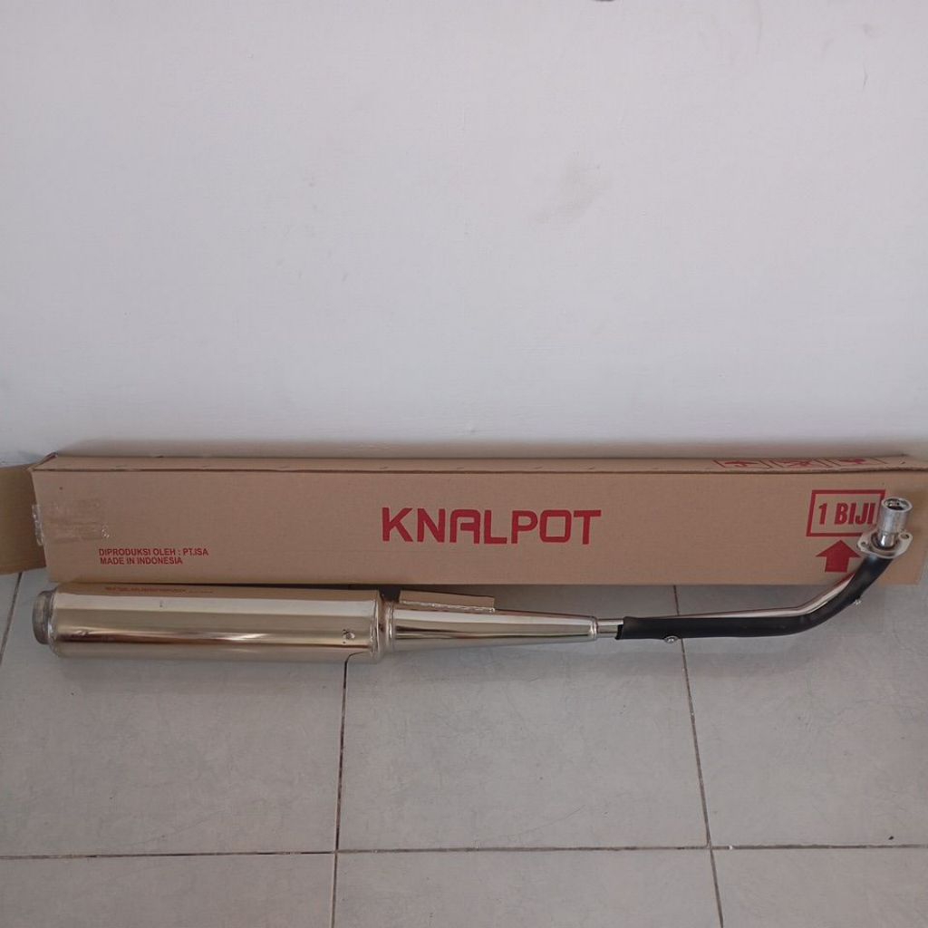 Knalpot Standar Yamaha Vega R Lama