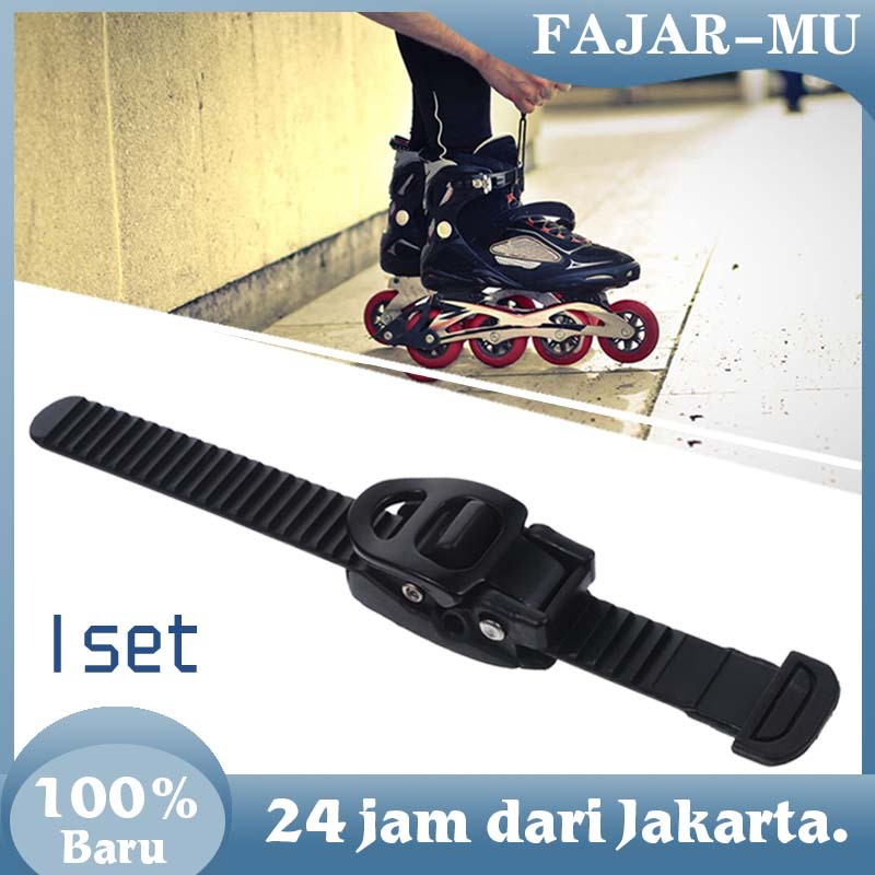 1Set Strap Tengah Inline Skate / Strap Inline Skate Buckle Tarik Dengan Sekrup