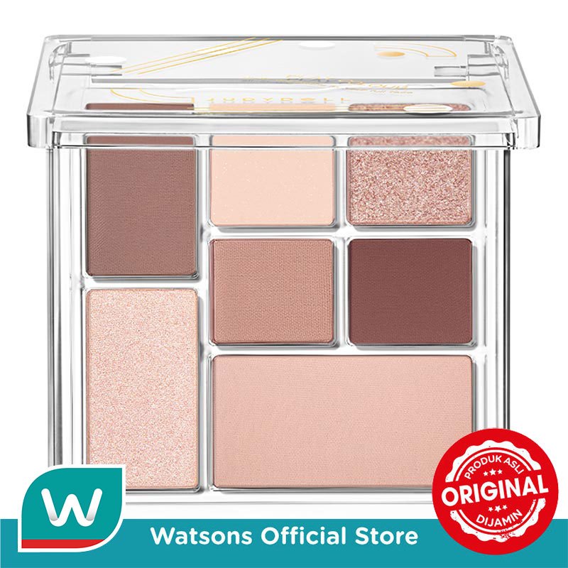 Judydoll Full Face Palette #17  Rosy Red Brown - Full Face Palette, multifungsi, contour powder, blu