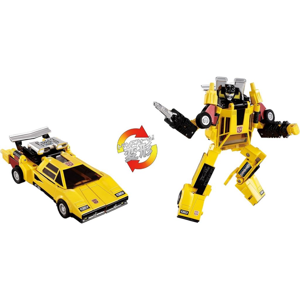 Transformers Takara Tomy Missing Link C-05 Sunstreaker Adult Collectible Action Figure, 15+