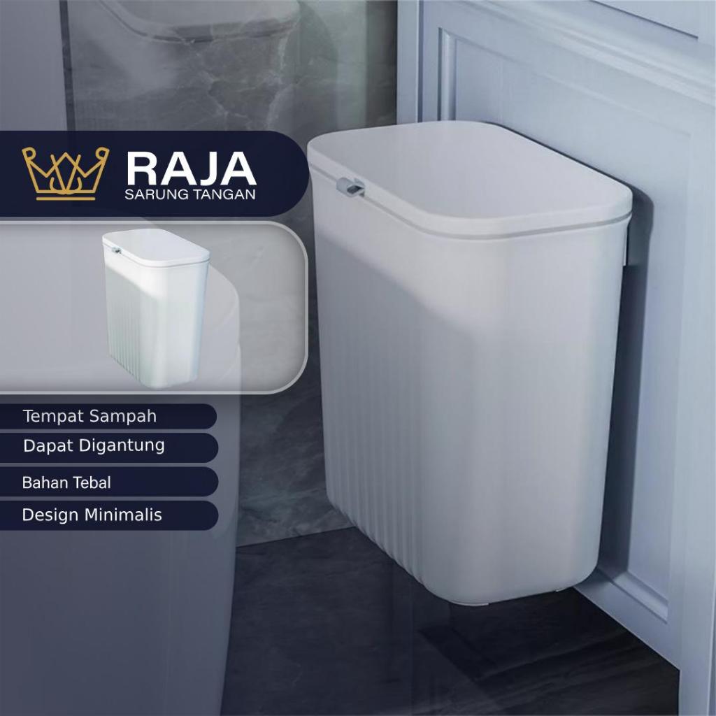 Tempat sampah gantung / tempat sampah lipat / tong sampah dapur estetik / tempat sampah kamar mandi 