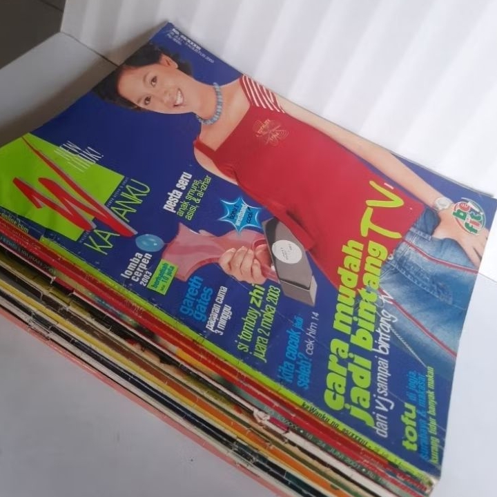 Majalah Jadul - Majalah Kawanku Edisi Tahun 2000, 2001, 2003