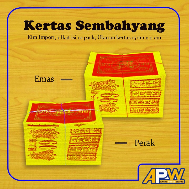 Kertas Sembahyang / Kimcua Import Per Ikat