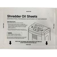Pelumas Pisau Mesin Penghancur Kertas, Paper Shredder Blade Oil Sheet
