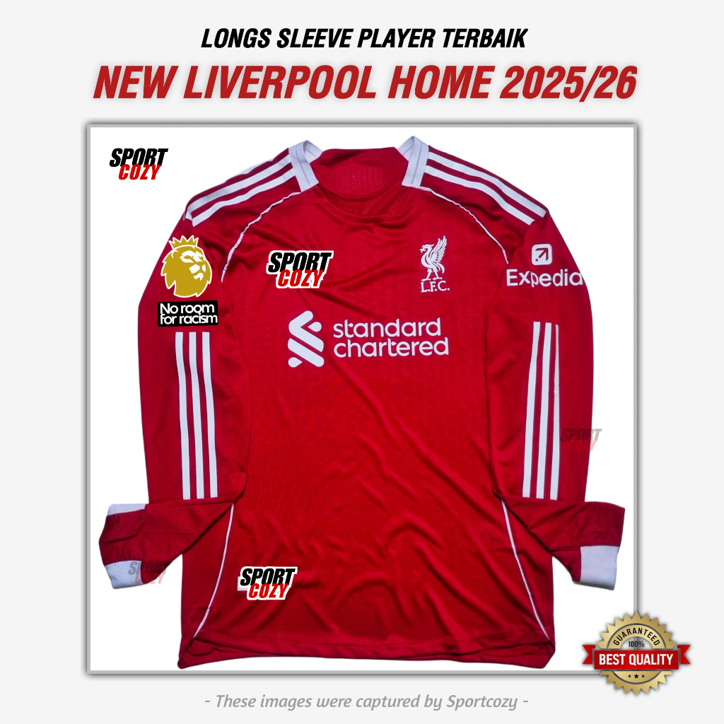 (PLAYER ISSUE LONG SLEEVE) JERSEY LVP FC HOME NEW SEASON 2025/2026 JERSEY PLAYER ISSUE TERBAIK