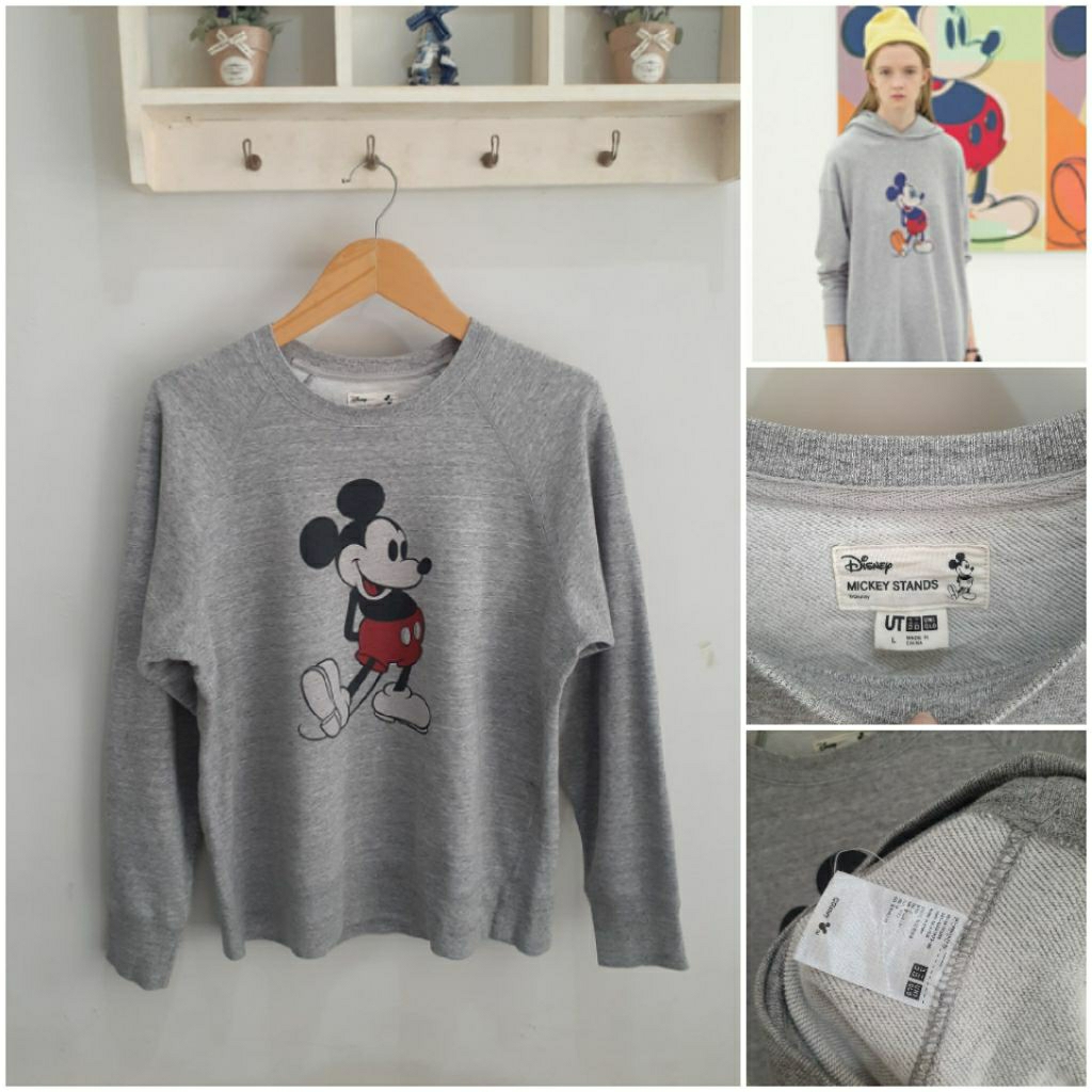 Uniqlo x disney crewneck PL