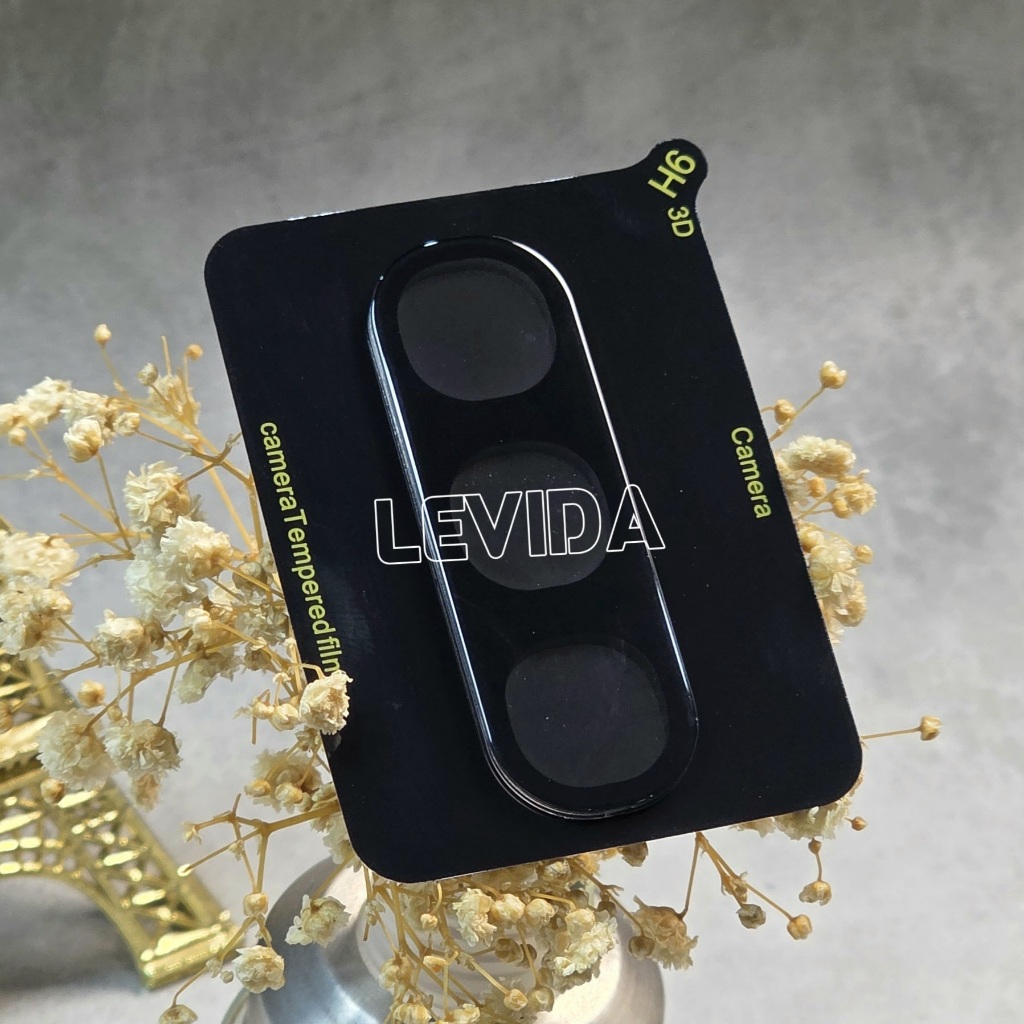 Tempered glass camera Frame Hitam Antigores Pelindung Kamera Vivo V19 Vivo V40 Lite Vivo V50 Vivo V5