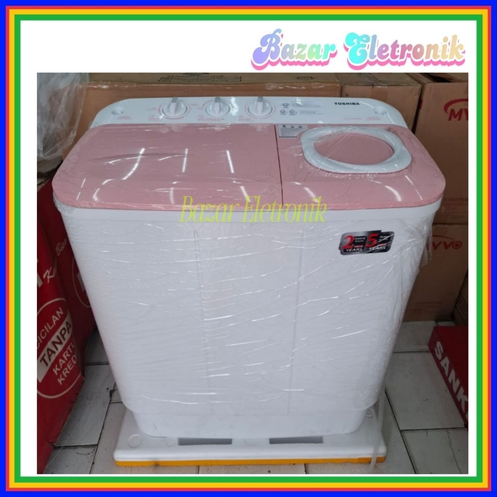Mesin Cuci Toshiba 75MN / Mesin Cuci Toshiba 6.5 kg / mesin cuci toshiba 2 tabung 75 MN