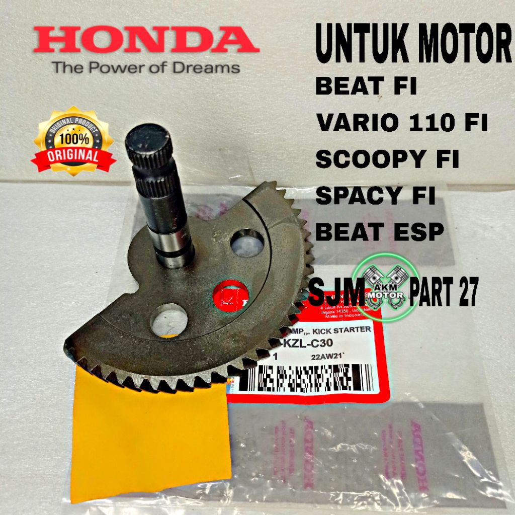 As Slah Selah BEAT FI INJEKSI KZL kick As Engkolan Stater Kasar Honda Engkol Kapak Scoopy Spacy Gear