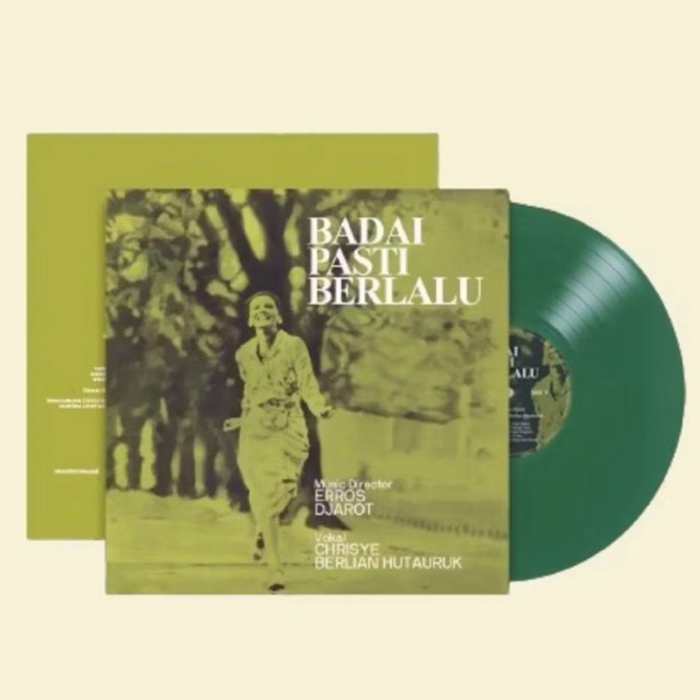 vinyl badai pasti berlalu (green vinyl)