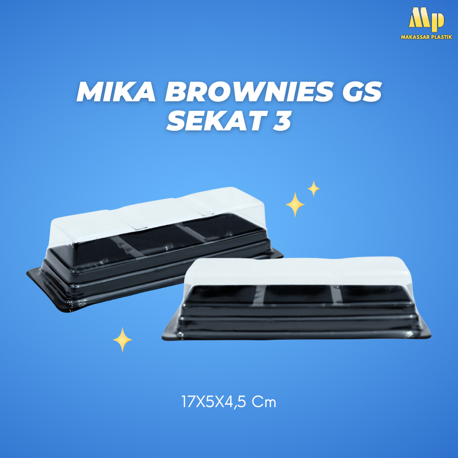 MIKA BROWNIES GS SEKAT 3 / MIKA MOCHI SEKAT / MIKA BROWNIES @25 PCS