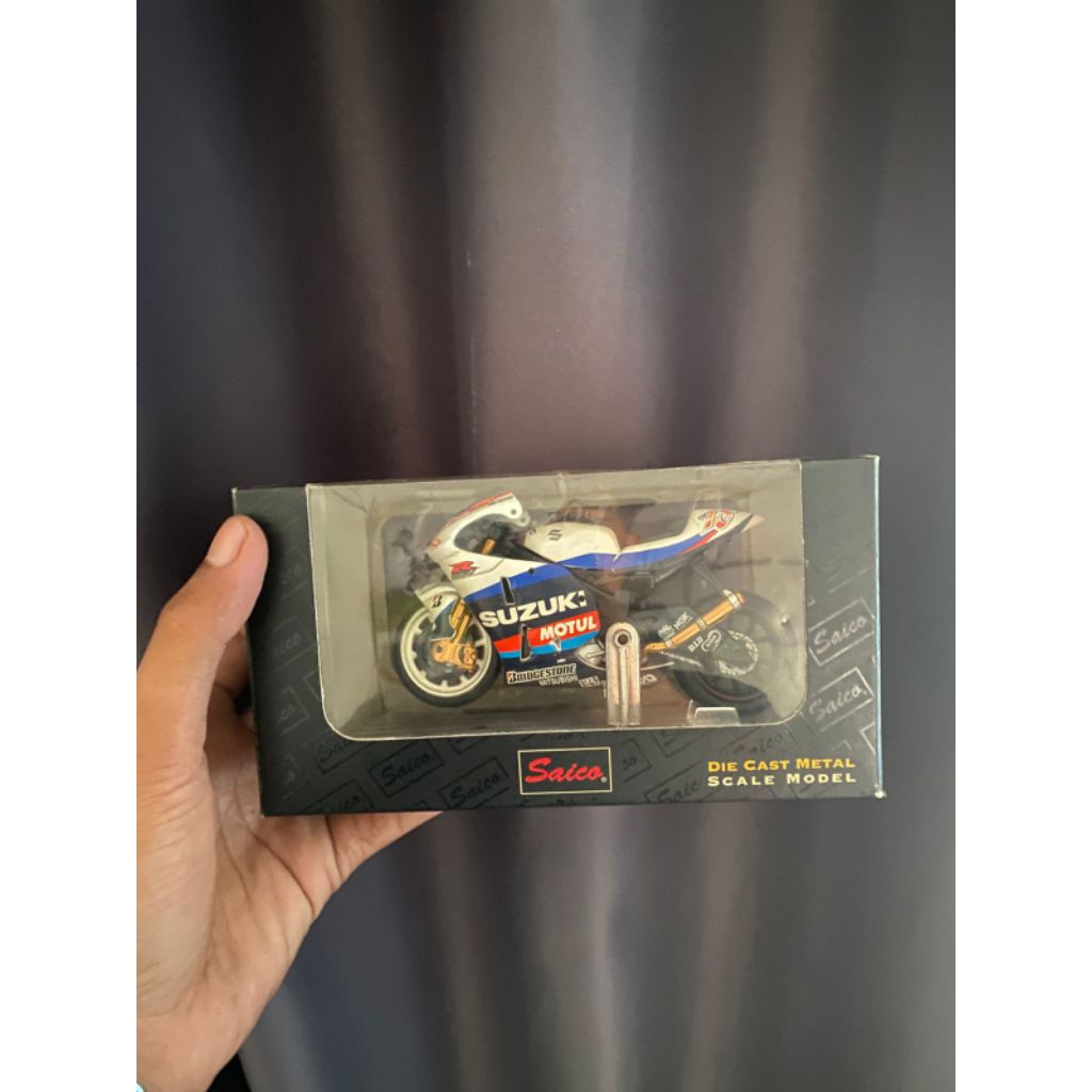 (PESANAN) Diecast motogp Saico Suzuki GSV-R Kenny Roberts 2005