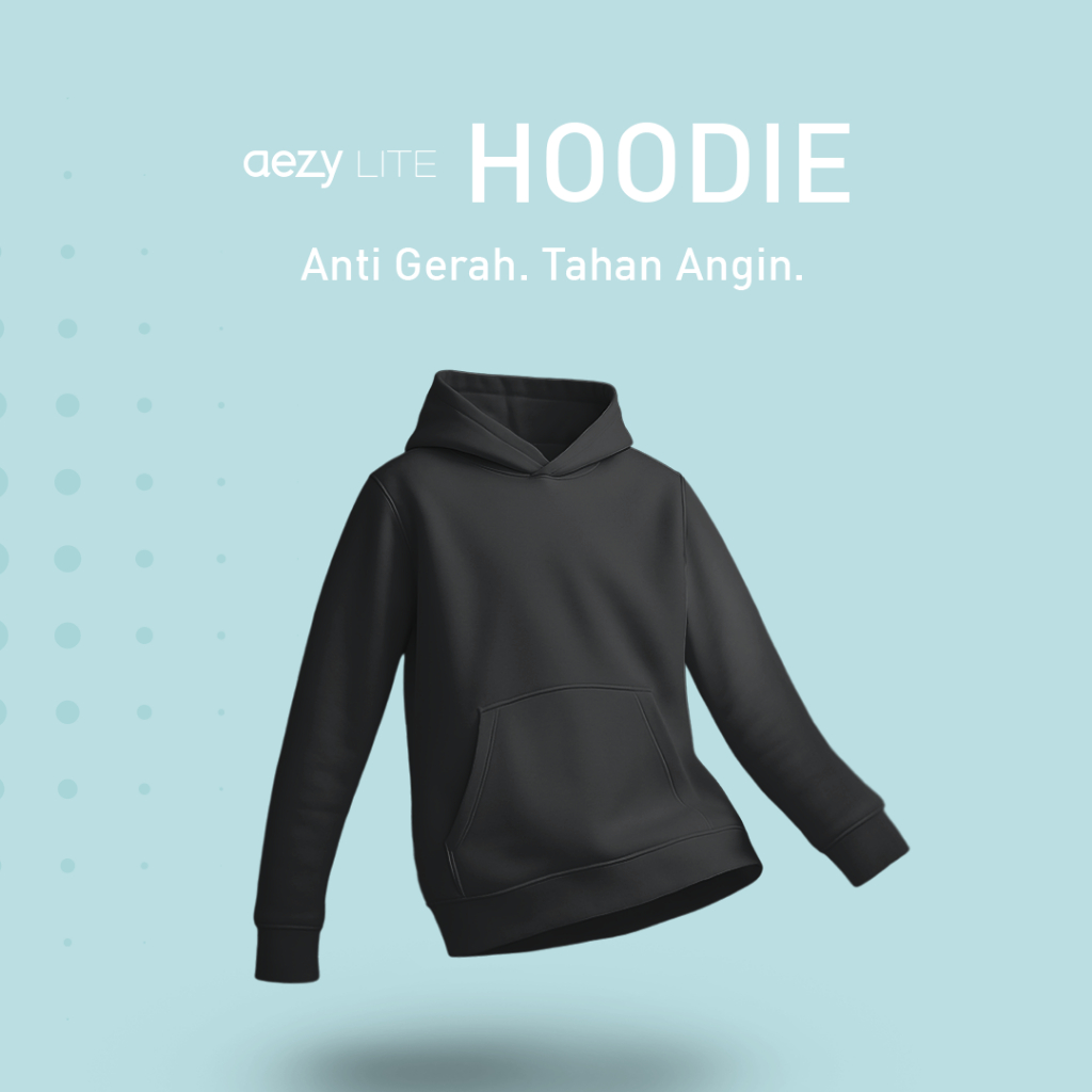 No Void Minds AEZY LITE Hoodie | Charcoal