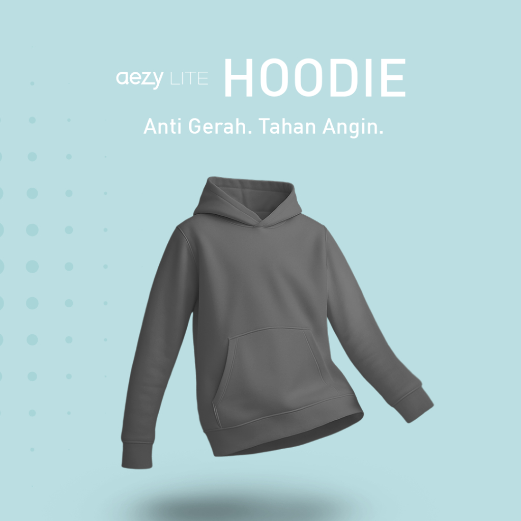 No Void Minds AEZY LITE Hoodie | Smoke