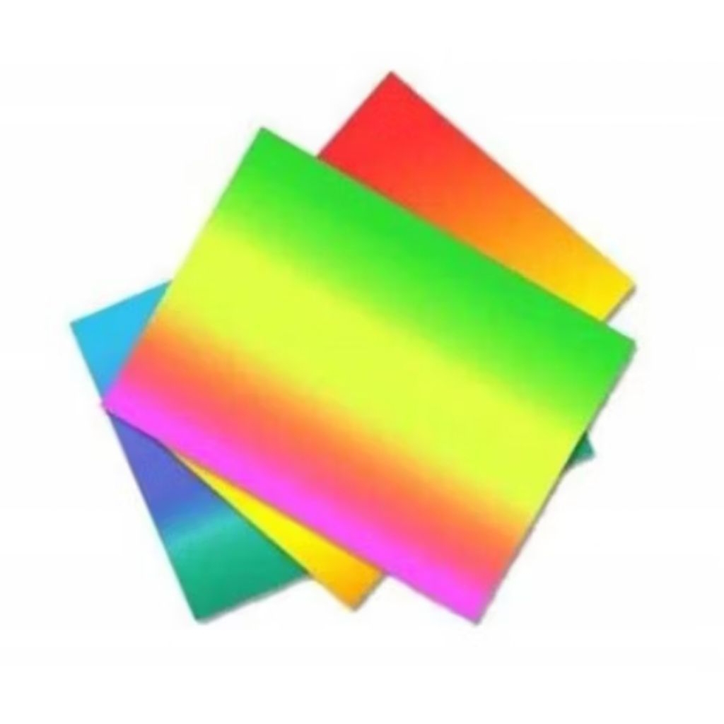 KARTON ASTURO/KERTAS ASTURO PELANGI LEMBARAN UKURAN 40x60