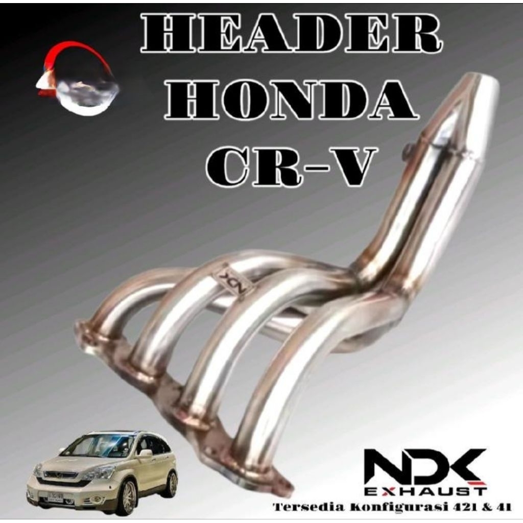 KNALPOT RACING HEADER CRV GEN3 2007-2012