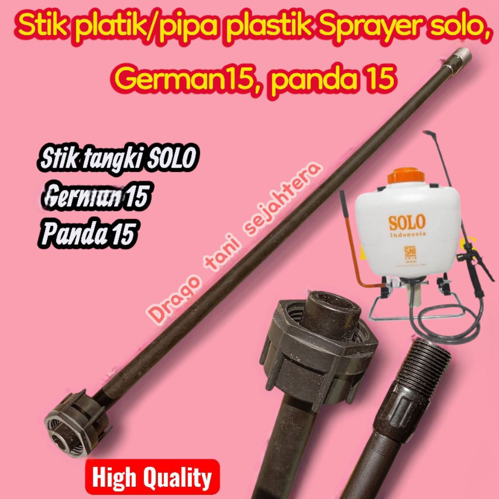 Stik platik/pipa plastik Sprayer SOLO, German15, panda 15 liter