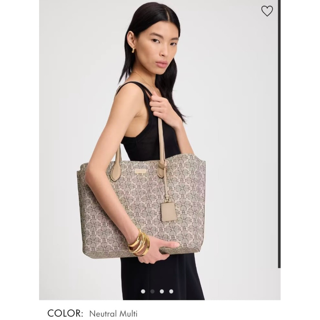 Kate Spade Flower Suite Tote New