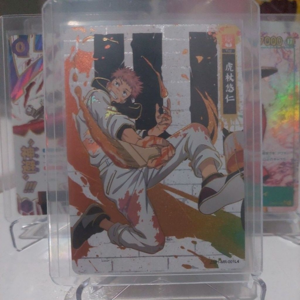 Jujutsu Kaisen Kayou ZS01-MR001-L4 Itadori Yuji Graffiti Variation MegaRare Card