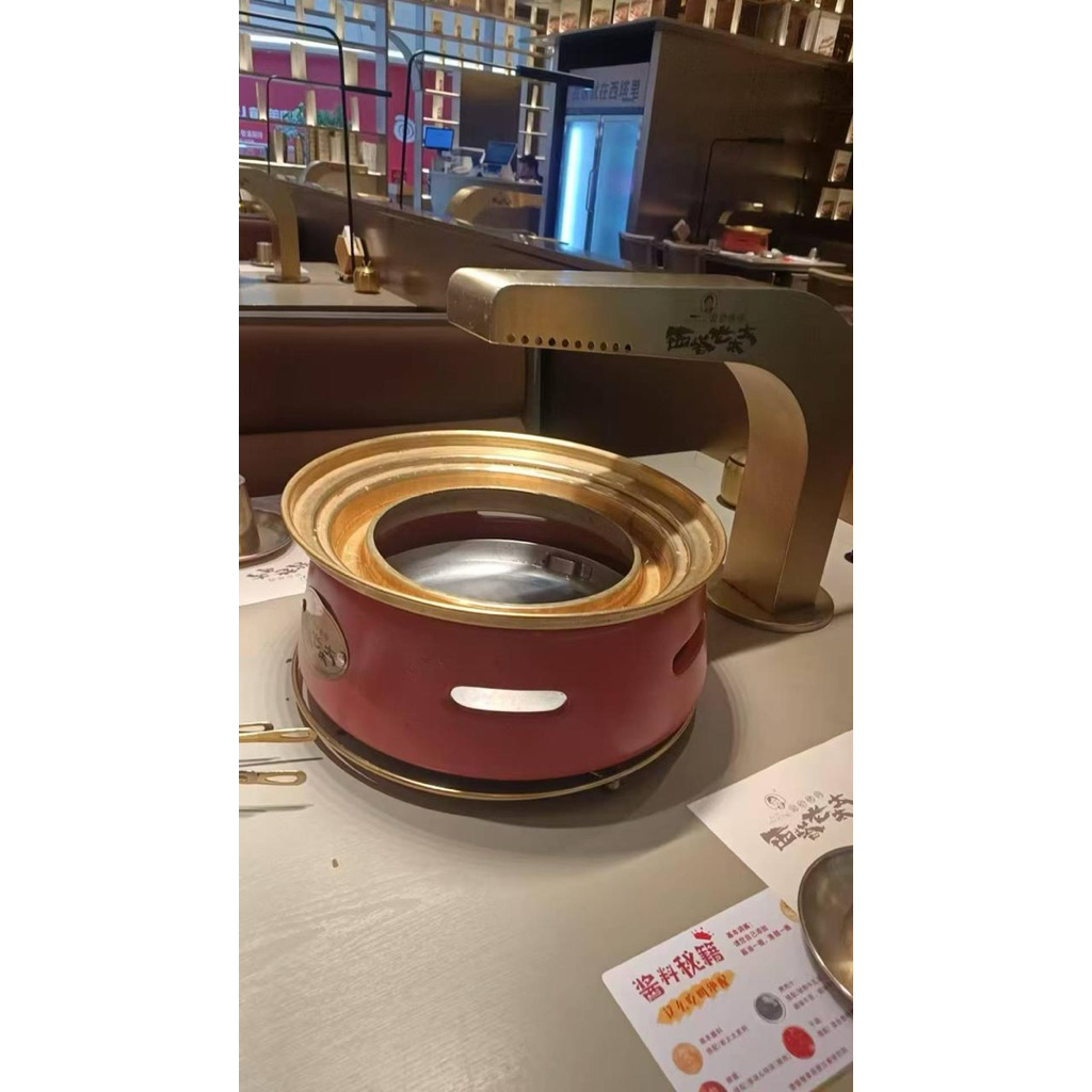 Kompor Grill Set dengan Exhaust Kompor Arang