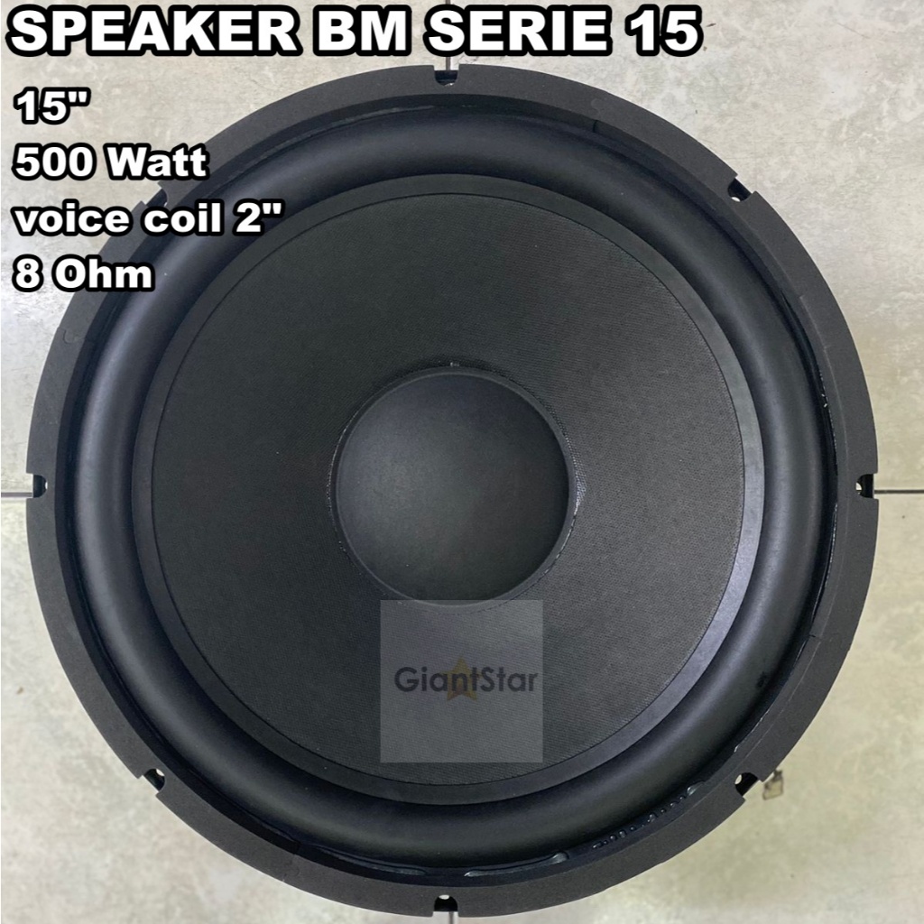 SPEAKER WOOFER BM15 MODEL BMB 15inch 15in 500 watt SPEAKER DOUBLE MAGNET 15 inch