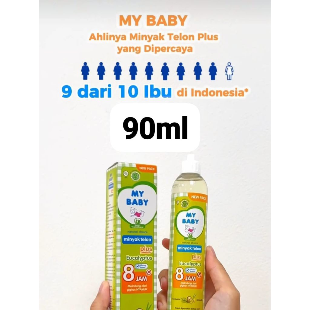 Minyak telon My Baby 90ml MURAH