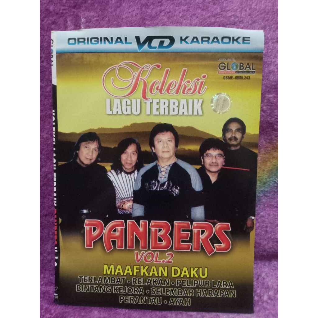 VCD KOLEKSI LAGU TERBAIK PANBERS VOL 2