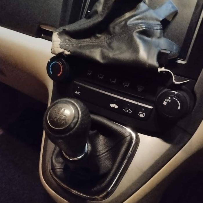 Ready Sarung/Cover Perseneling Manual CRV Gen3 (Bahan MBtech)