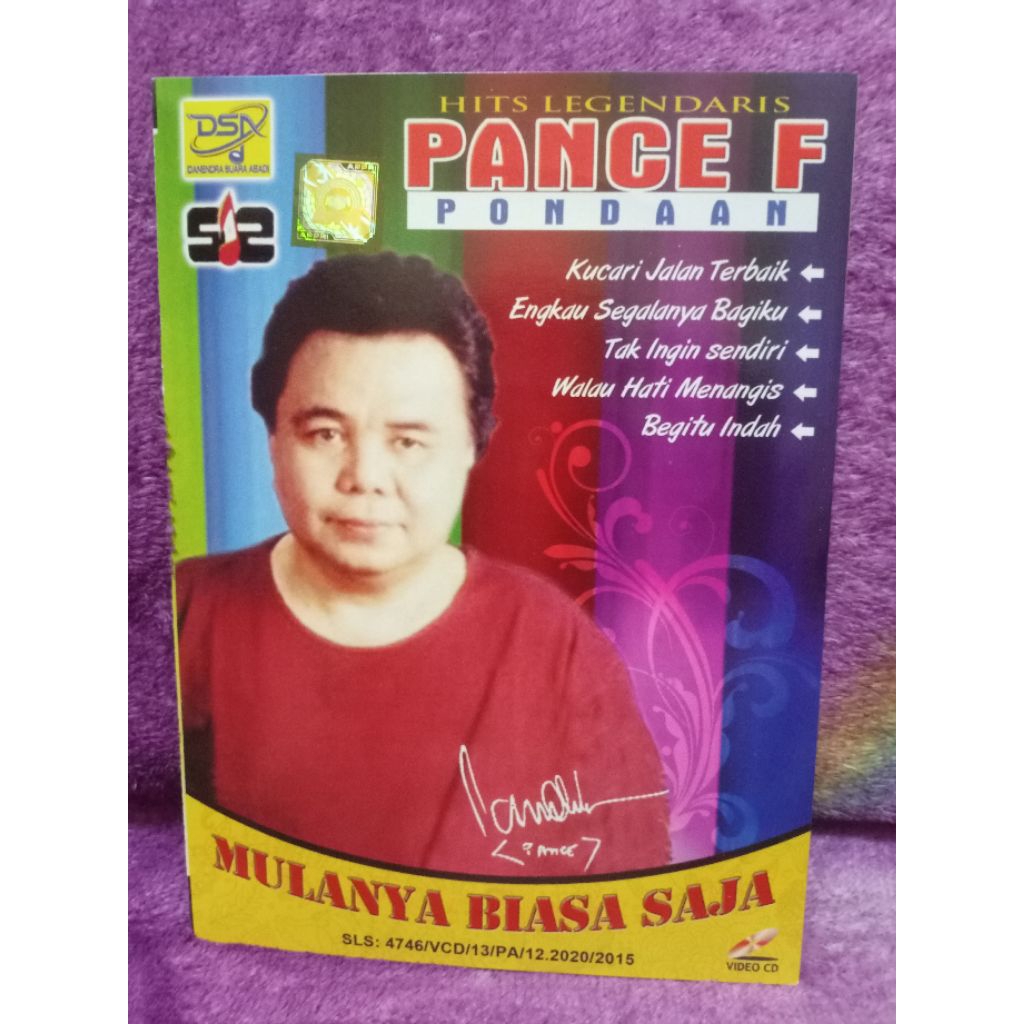 VCD HITS LEGENDARIS PANCE