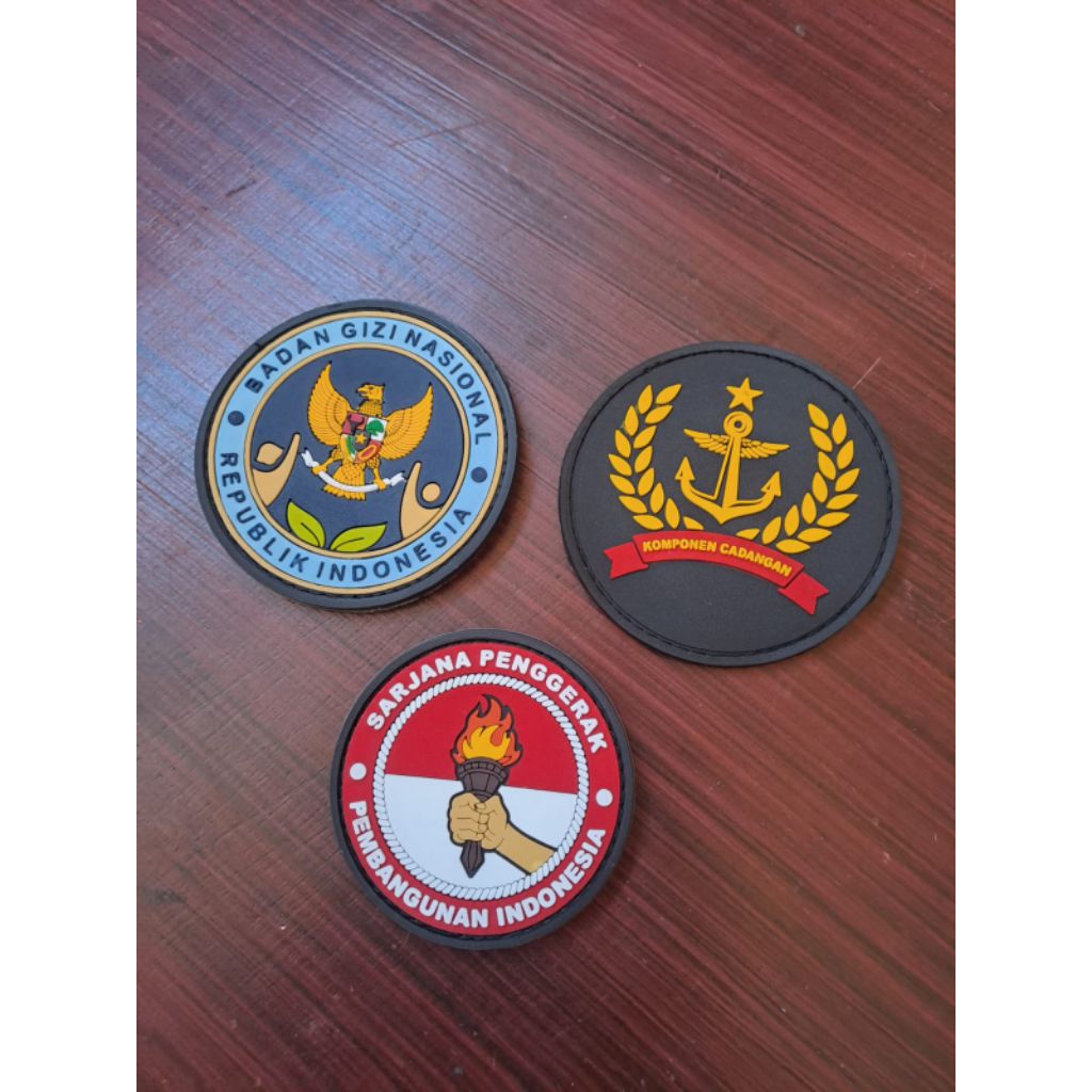 PATCH RUBBER BGN/KOMCAD/SPPI/EMBLEM KARET