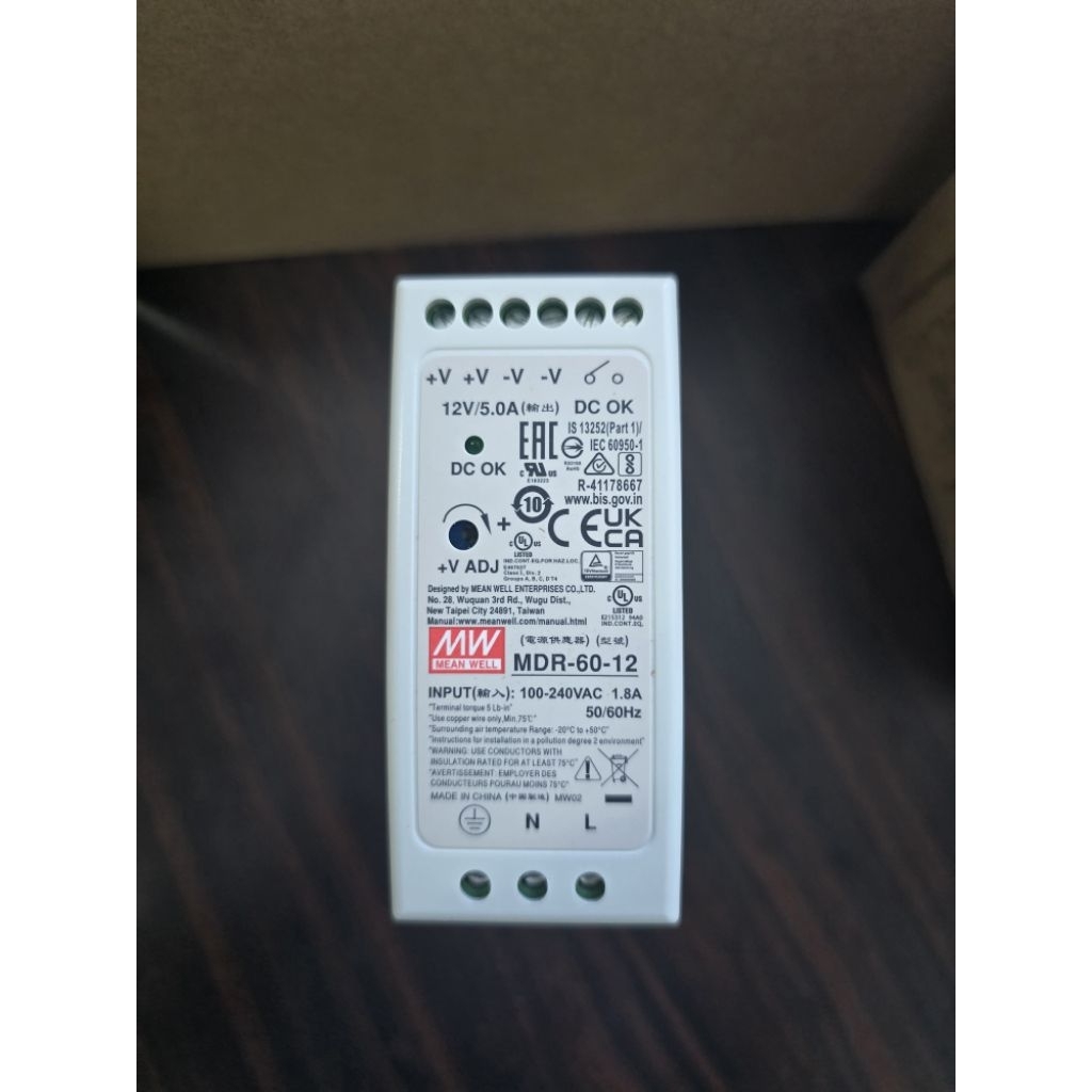 MEANWELL MDR-60-12 MEANWELL Switching Power Supply ORI