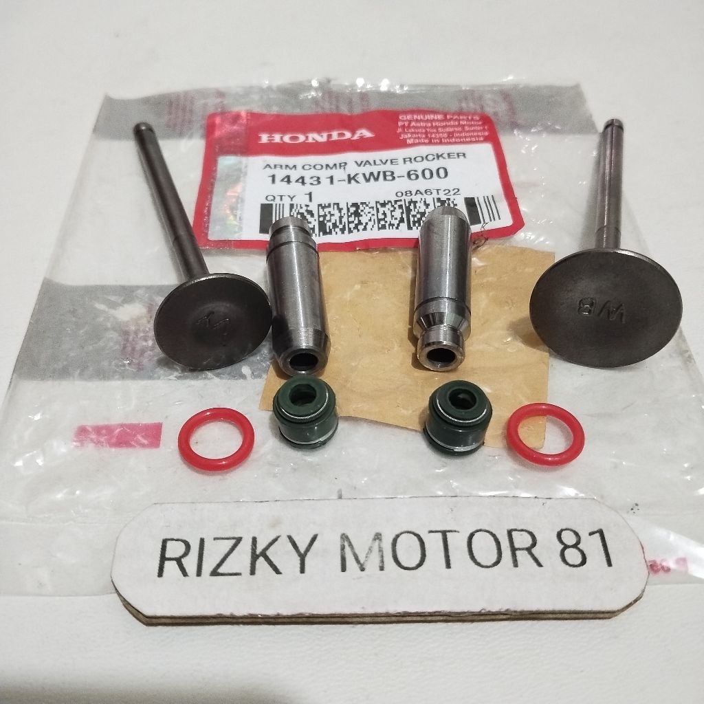 PAYUNG KLEP+BOTOL KLEP+SIL KLEP HONDA REVO ABSOLUTE BLADE 110