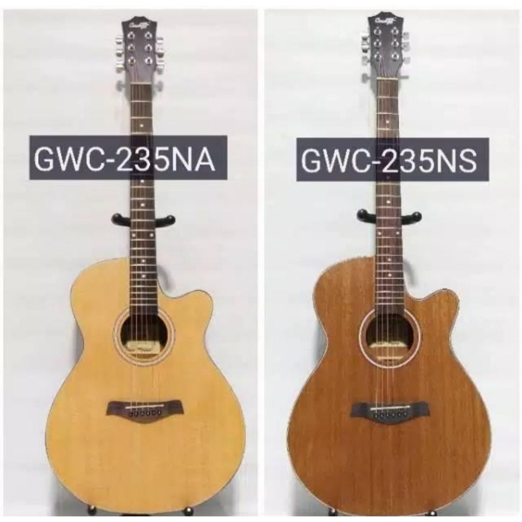 GITAR COWBOY ORIGINAL IMPORT (FREE STRAP GITAR KULIT IMPORT, PICK GITAR & SENAR GITAR AKUSTIK)