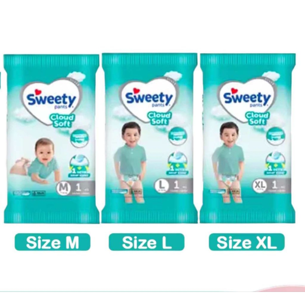 Sweety Silver Pants renceng M30, L30, XL24