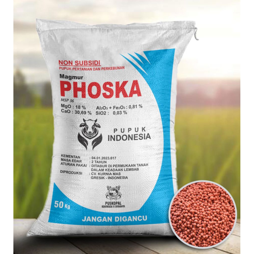 Pupuk NPK phoska 1kg