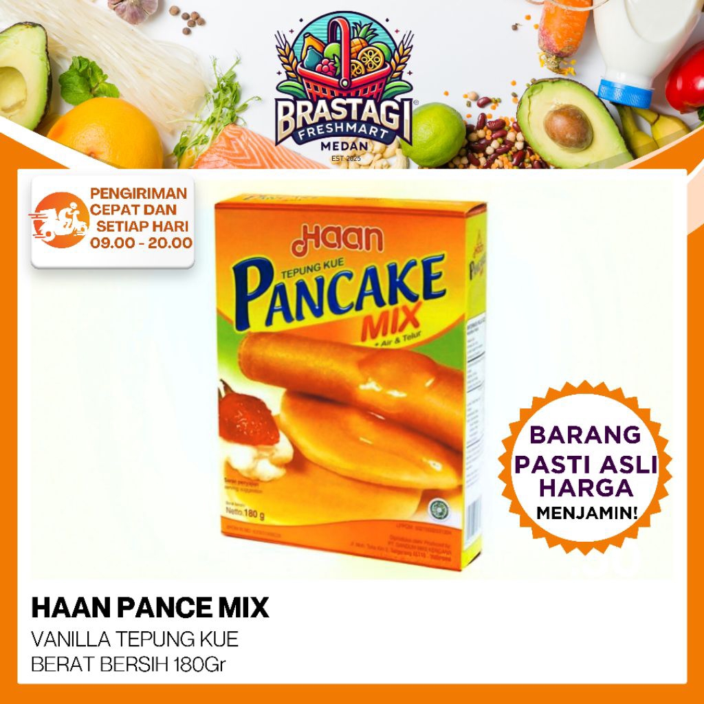 HAAN PANCAKE MIX TEPUNG KUE
