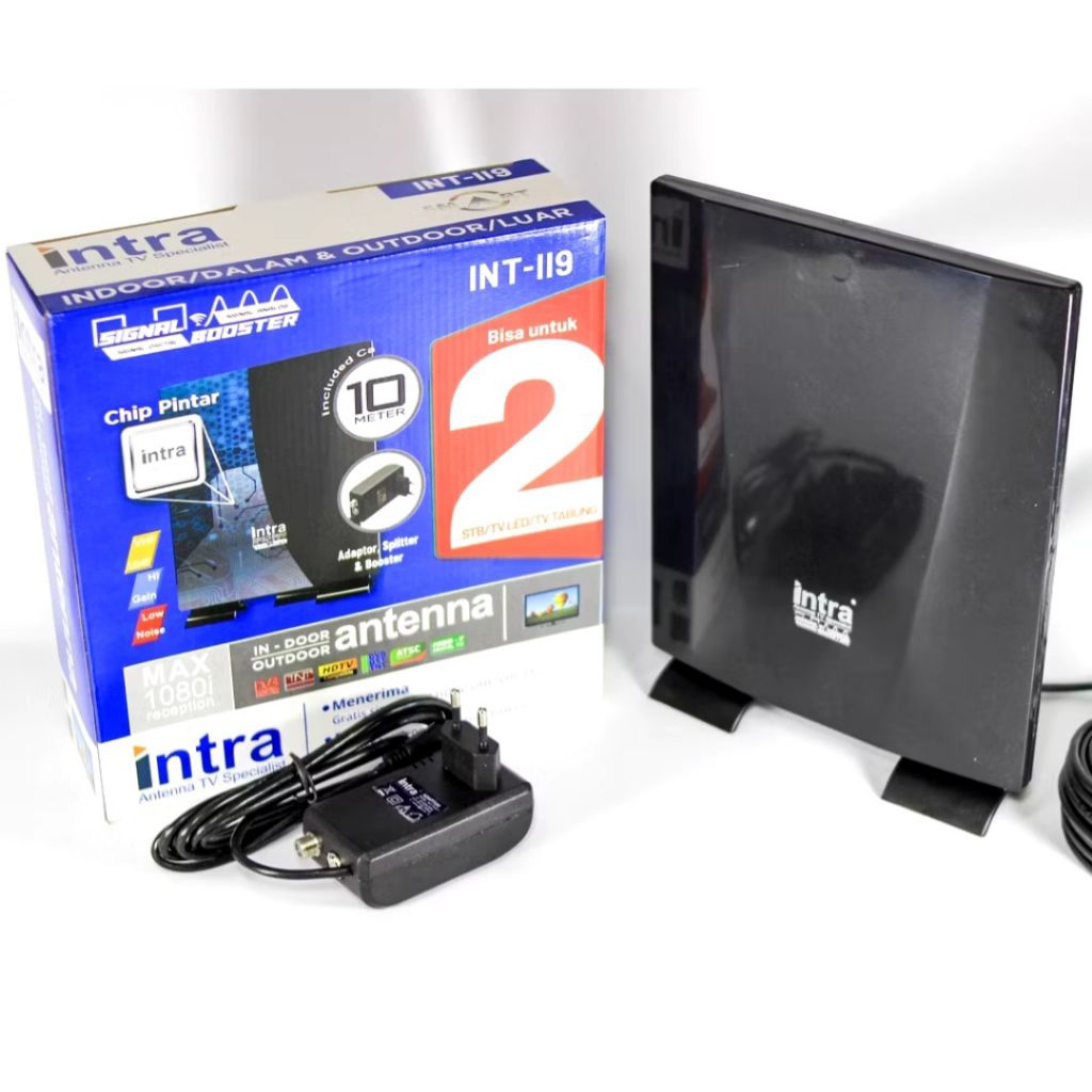 Antena Tv Digital Intra INT 119 Antena Tv Luar Dalam
