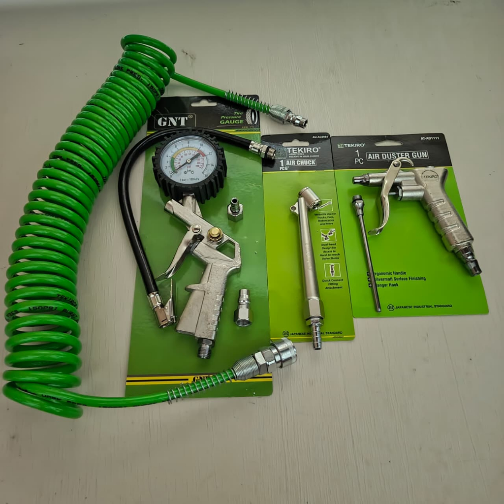 PAKET FULL SET KOMPRESOR UDARA / PAKET SELANG / PAKET SELAG BENGKEL / SELANG KOMPRESOR