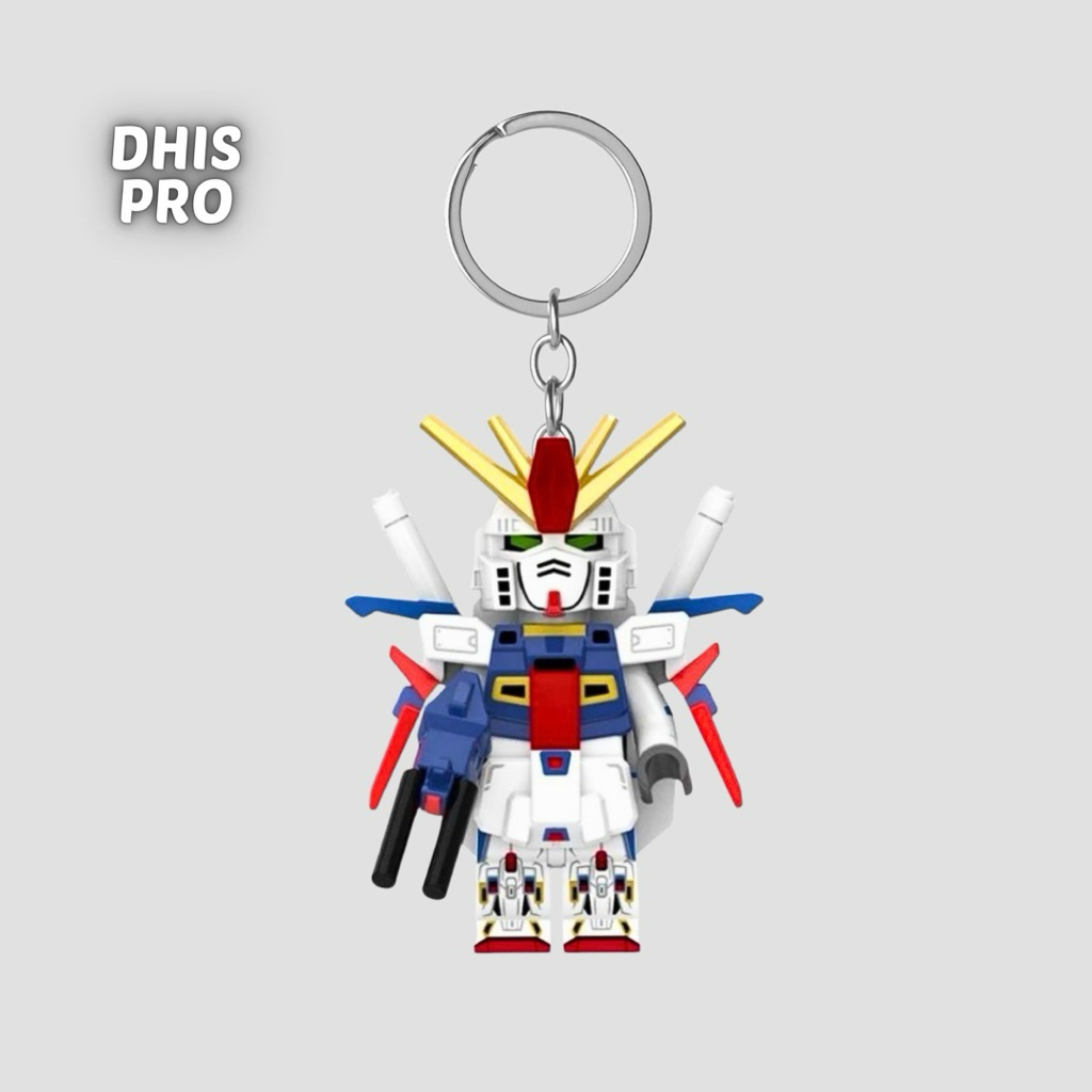 Dhis Project Gantungan Kunci LEGO Minifigure Gundam MK II - V - Z & ZZ Mobile Suit