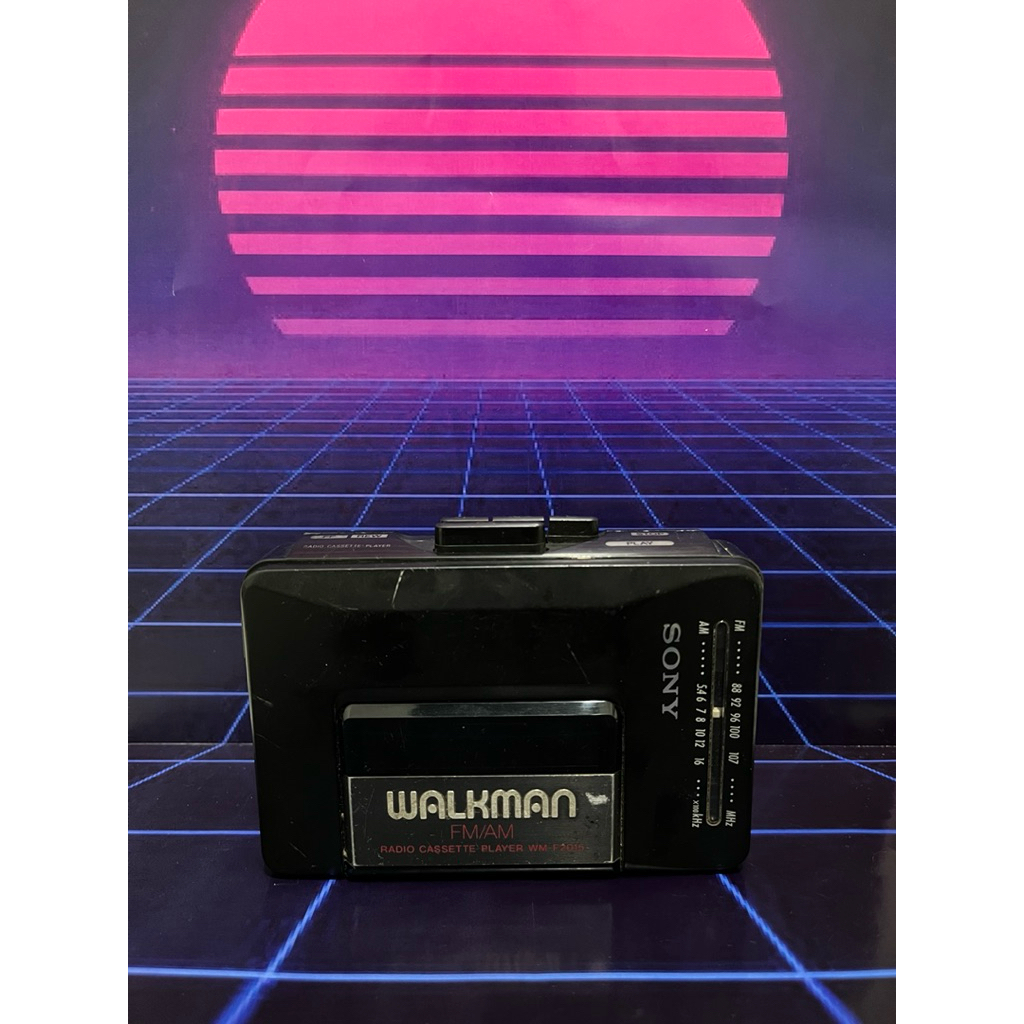 Walkman Sony WM-F2015 vintage normal siap pake