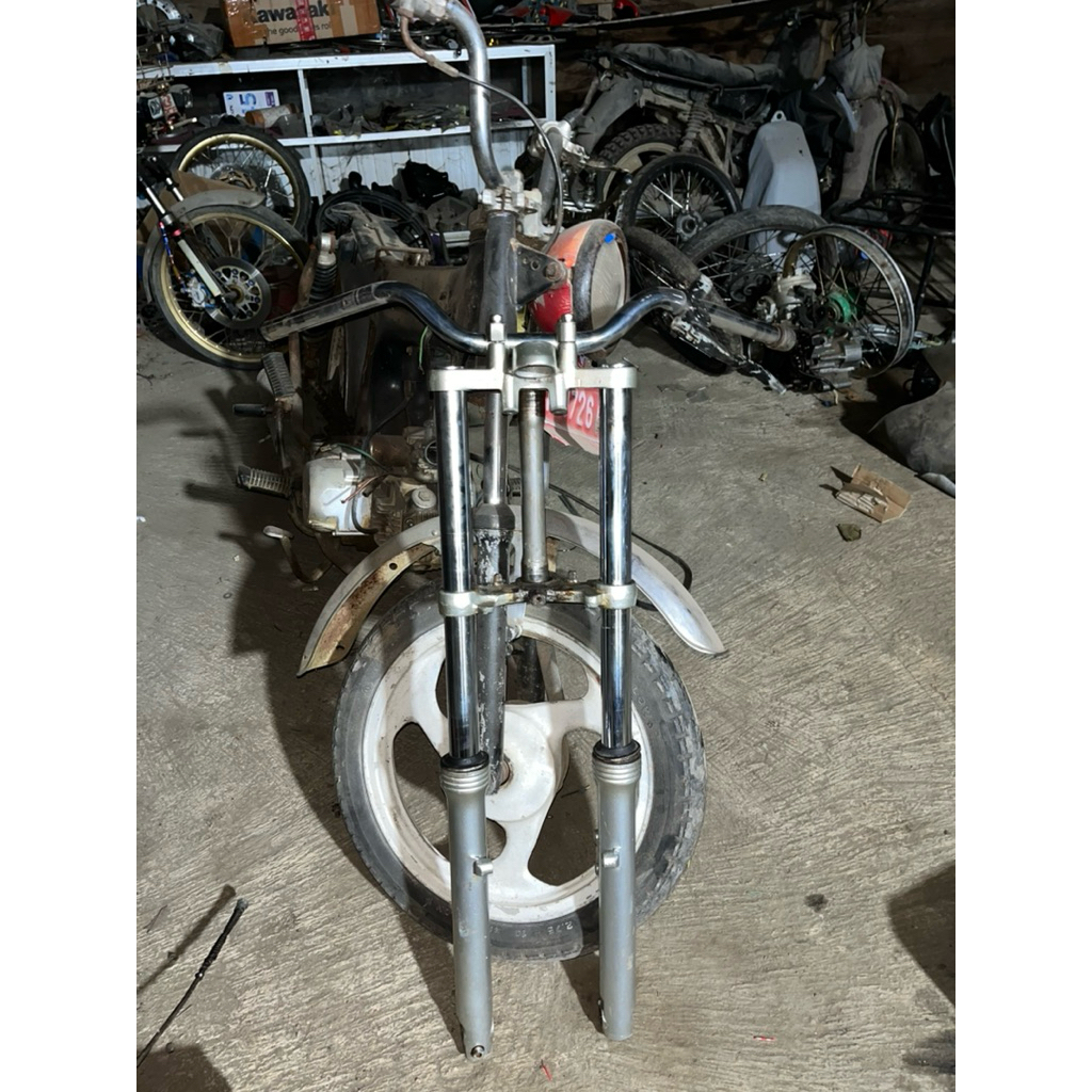 SHOCK DEPAN NINJA KISS COPOTAN