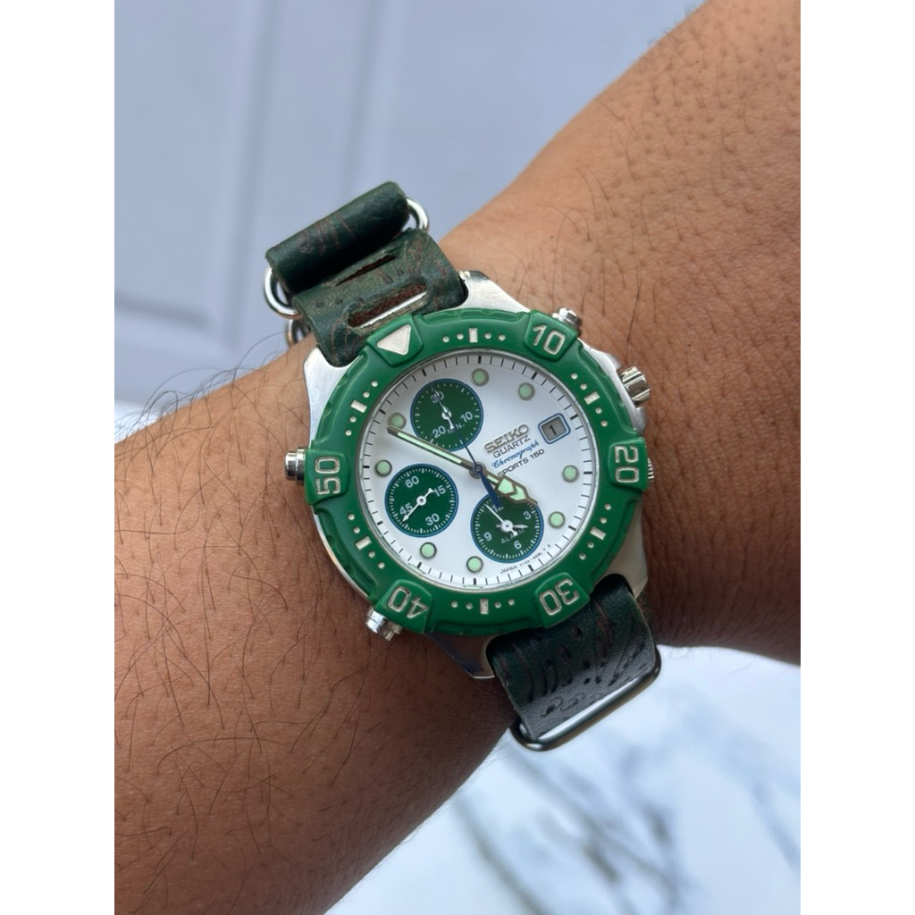 Seiko 7T32 Alarm Chronograph