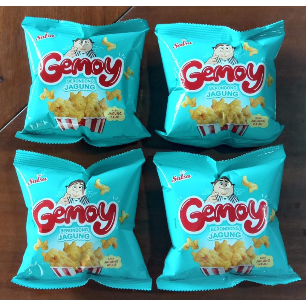 Snack Gemoy brondong jagung 4X10 (BERHADIAH BILA BERUNTUNG)